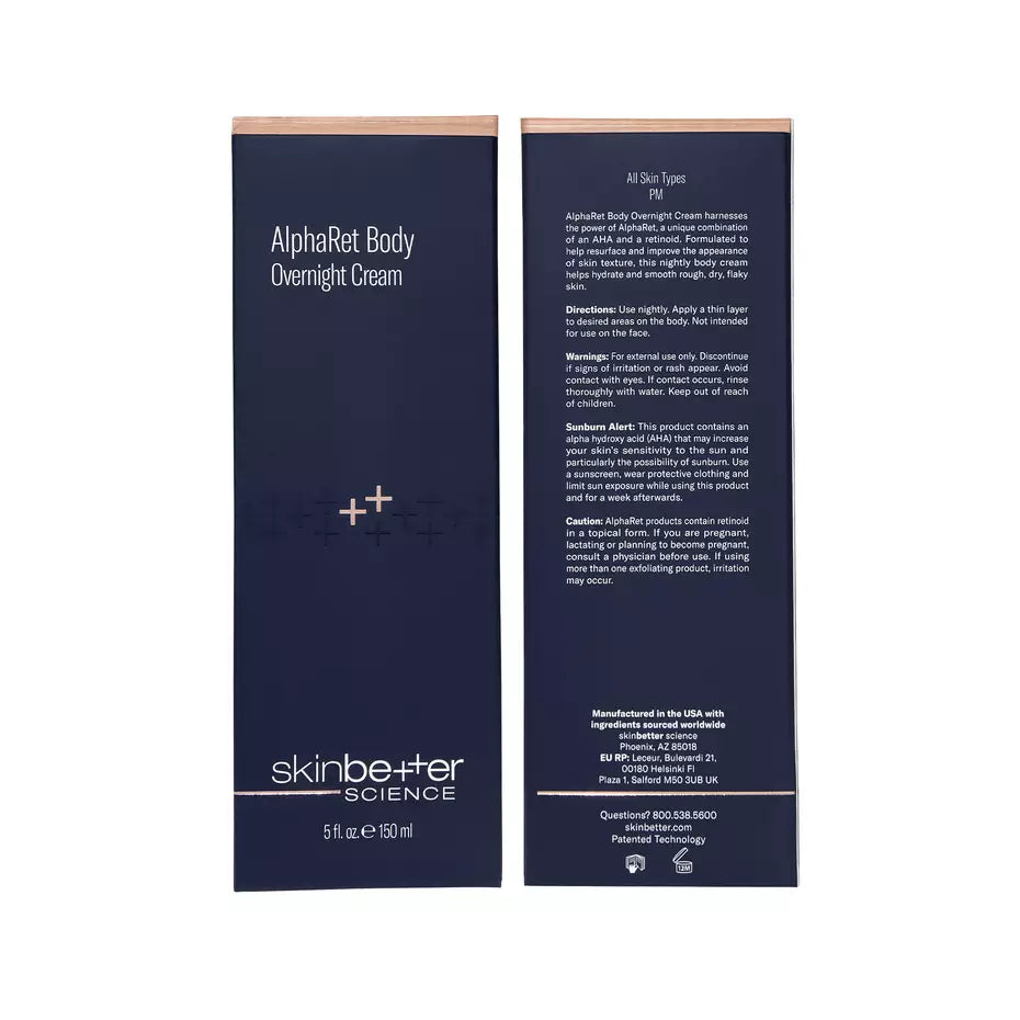 Skinbetter AlphaRet Body Overnight Cream 150ml