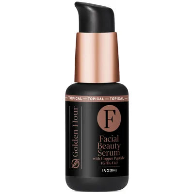 Facial Beauty Serum with Copper Peptide (GHK-Cu)