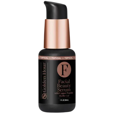 Facial Beauty Serum with Copper Peptide (GHK-Cu)