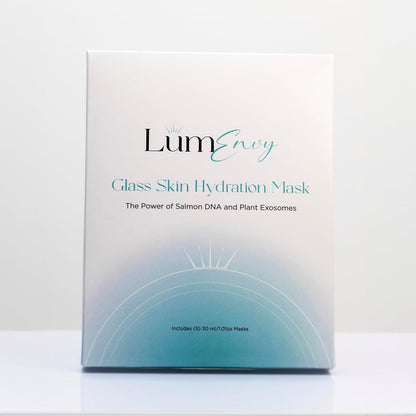 LÚMENVY® SKINCARE PDRN Glass Skin Hydration Sheet Masks