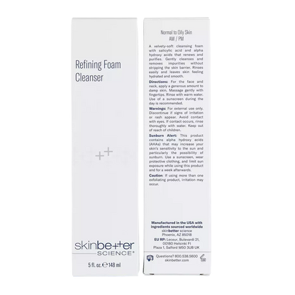 SkinBetter Refining Foam Cleanser